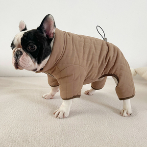Manteau d'hiver en coton pour animaux de compagnie <span class=keywords><strong>Bouledogue</strong></span> français manteau épaissi à quatre pattes en coton rembourré <span class=keywords><strong>Bully</strong></span> Dog Schnauzer teddy dog Shiba I - Product Image 2