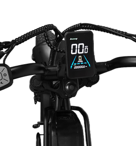 High Carbon Steel Frame <b>Multifunctional</b> Men's E-bike From Ruihe S1 Fat Bike 20 Inch Fat Tyre E Bike with Basket - Product Image 5
