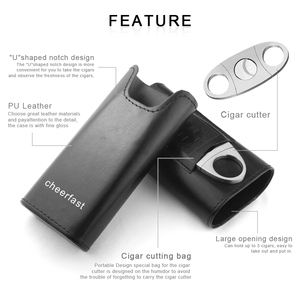 <span class=keywords><strong>Estuche</strong></span> <span class=keywords><strong>para</strong></span> Cigarros de Varios Colores, <span class=keywords><strong>Estuche</strong></span> de Cuero PU Espacioso <span class=keywords><strong>para</strong></span> Viaje con Diseño de Gran Abertura <span class=keywords><strong>para</strong></span> Hombres - Product Image 4