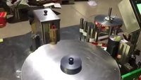 Machine d'étiquetage automatique à colle thermofusible linéaire de petite taille pour la ligne de production de pâte de bœuf en conserve