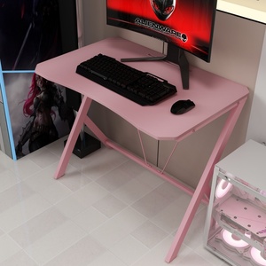 Bàn chơi game <span class=keywords><strong>35</strong></span> <span class=keywords><strong>inch</strong></span> màu hồng Bàn máy tính Góc Bàn Game Thủ bàn cô gái - Product Image 5