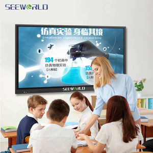 Tableau blanc interactif numérique à écran tactile pour l'enseignement scolaire, tailles 55, 65, 75, 86, 98, 100, 110 pouces - Product Image 4