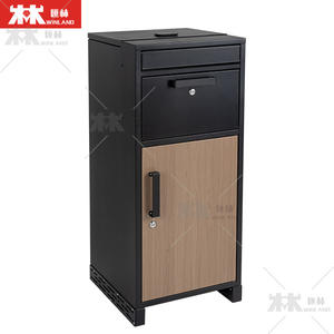 Winland Parcel Box <span class=keywords><strong>Drop</strong></span> Package Delivery Box para uso ao ar livre Anti-roubo Lockable Parcel <span class=keywords><strong>Drop</strong></span> Box - Product Image 4