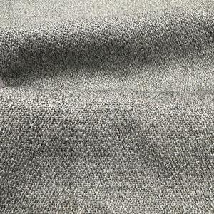 Linen Look 100%polyester Curtain Fabrics Light <strong>Gray</strong> Curtain Table Cloth Custom Fabric - Product Image 6