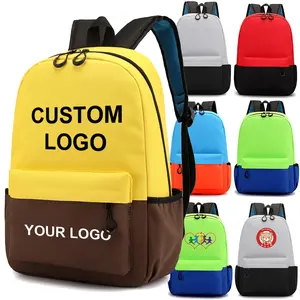 Fábrica Custom Crianças School Bags Doar Mochilas Primary kids school bag para a escola do menino Custom Logo Kids Canvas Low Price