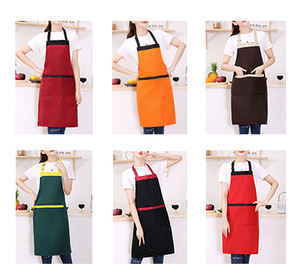 Imperméable Pe Tablier Cuisine Personnalisé Hôtel Serveur Robe Restaurant Uniforme Conceptions pour Employés Imprimer Chef Tabliers - Product Image 5