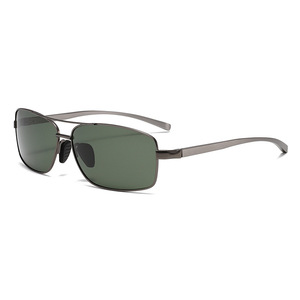 Hot Selling Double Bridge Oval Shape <strong>Polarized</strong> Lens <strong>Metal</strong> <strong>Sunglasses</strong> Retro Style <strong>Sport</strong> Style TAC <strong>Metal</strong> <strong>Sunglasses</strong> - Product Image 5