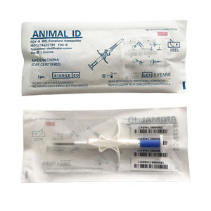 JT-A002 RFID 태그 마이크로 칩 추적 태그 주사 가능한 134.2khz 2.12*2mm 일회용 바늘로 이식 - Product Image 5