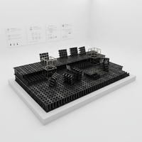 Réservoir modulaire de drainage de haute qualité pour installation sous allées de pompier, allées résidentielles, aménagement paysager et stockage d'eau d'irrigation de jardin