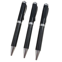 उच्च गुणवत्ता Biro Ballpoint कलम भारी लक्जरी लोगो अनुकूलित धातु रोलर बॉल पेन कार्बन फाइबर कलम