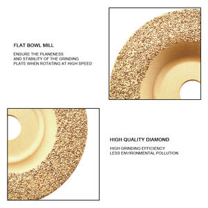 عجلة طحن من كربيد التنجستن ، قرص تشكيل نحت ونحت الرملي الخشبي ، قرص تشكيل لطاحونة الزوايا - Product Image 4