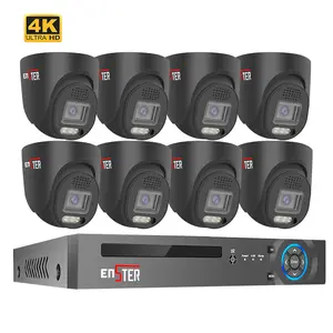 رخيص بسعر المصنع نظام مراقبة منزلي ذكي CCTV 5MP POE vr 8 Channel secority System