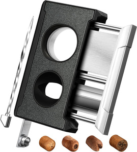 Cortador de Puros de Guillotina de Mesa de Lujo Personalizado al por Mayor, Color Personalizado, Impresión Plana con Logotipo - Product Image 4