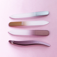Ensemble de limes à ongles en verre à vie écologique, accessoires de manucure, Premium