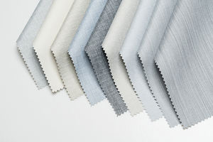 Fabricante Lino Look Coated Parasol Blackout Impermeable Persianas Enrollables Tela Para El Hogar - Product Image 2