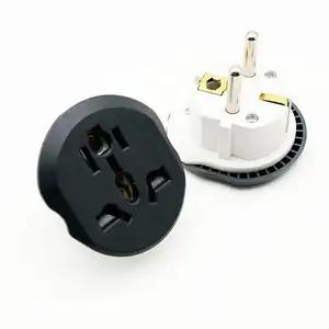 Adaptador universal 250v 16a sem fio, alta potência para viagem em todo o mundo, conversor de voltagem dc com multi kit usb e plug ru