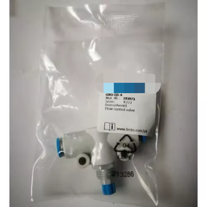 Válvula de Control de Flujo <span class=keywords><strong>GRO</strong></span>-QS-6 193973, Serie <span class=keywords><strong>GRO</strong></span>, Conexión QS-6 - Product Image 1