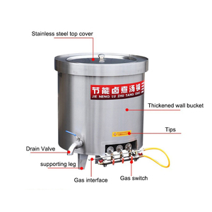 Kettle Boiling <b>Automatic</b> <b>Stirrer</b> for Cooking Pot Industrial Cooking Pot - Product Image 1