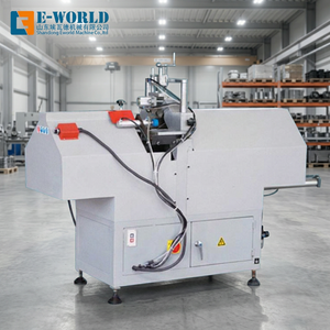 เครื่องตัดพีวีซีความแม่นยำสูง เครื่องตัดโปรไฟล์ยูพีวีซี 380V 2kW เครื่องตัด Eworld สำหรับงานประตูหน้าต่าง - Product Image 1