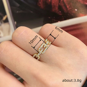 Anello di Diamanti Q616 in Oro Giallo, Taglio Brillante Rotondo, Colore H Naturale, Gioiello di Lusso da Donna per Uso Quotidiano - Product Image 5