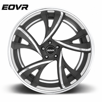 Rines Forjados EVOR de Fábrica, Personalizados con Borde Profundo, de 20, 21, 22, 24 y 26 Pulgadas, Aleación 5x120 5x127 para AUDI, BMW, GTR, Nissan