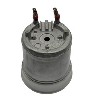 Pièces de fonderie sous pression haute pression OEM, service de fabrication personnalisé, alliage d'aluminium, base de composants électroniques de chauffage pour machine à café
