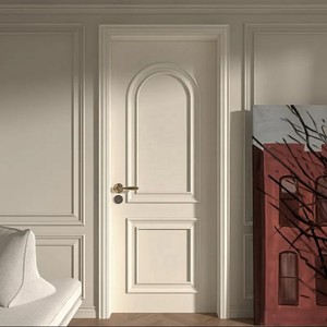 Gran entrada ODM madera domótica muestras suegra Suite puertas de vidrio pivotantes personalizadas de madera - Product Image 3