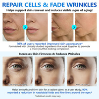 Sérum Visage Anti-Âge Instantané MOULIS Private Label Corée, Ampoule Anti-Rides à Base de Cellules Souches pour Raffermir la Peau