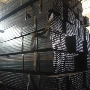 Carbon Pipe Gold Supplier Building Material Mill Black Steel Square Tube Carbon Steel Square Pipe/hollow Section