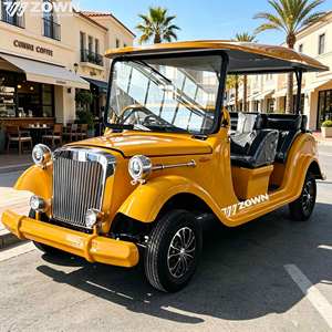 Carro Eléctrico de Turismo Estilo Clásico, Suministro Directo de Fábrica, Motor de 5KW, 4 Ruedas, Alimentado por Litio, con 2 Años de Garantía - Product Image 4