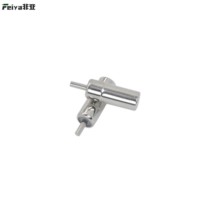 Amortisseur hydraulique mini multi-usage - Ferme-porte silencieux en métal pour poubelle et quincaillerie de porte coulissante robuste