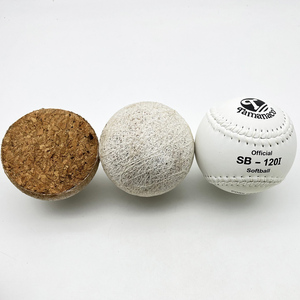 Palla da Softball Bianca 12 Pollici Tamanaco SB-120I, Numero Articolo RR22, Logo Personalizzabile con Nucleo PK - Product Image 4