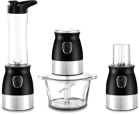 Robot culinaire électrique multifonctionnel 500W à vitesse variable pour bébés, hachoir à viande et légumes, idéal pour la cuisine - Offre Spéciale