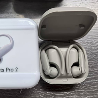 Earbud Nirkabel Open-Ear dengan Kontrol Sentuh ENC 5.3, Tahan Air IPX5, Indikator LED, Chipset BK, Waktu Putar 10-15 Jam, Aman
