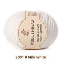 Benang Campuran Wol Merino Termal untuk Fashion, Tenun dan Rajut Tangan oleh Produsen untuk Menjahit dan Merajut Grosir