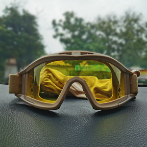 Lunettes épaissies Locust Tactique Équitation Randonnée <span class=keywords><strong>Ski</strong></span> Lunettes Spécial Jungle Lunettes Humain CS Protection Du Travail Équipement De Sport - Product Image 6