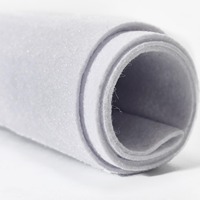 Tissu en feutre doux de 1,6 mm d'épaisseur, matériau de couture pour patchwork, grand rouleau de feutre artisanal au mètre