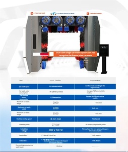 Automatic Commercial Car Wash <b>Machine</b> 2200mm Width 5500mm Length 27kW 380V Vehicle Washing System for <b>Shop</b> - Product Image 3