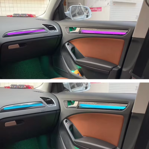 ชุดไฟ Ambient Light สำหรับ Audi A4 B8 ปี 2009-2016 แบบไดนามิก 27 ดวง LED พร้อมฝาครอบลำโพงทรงอานม้า แบบ 1:1 สำหรับเปลี่ยนแทนของเดิม ติดตั้งง่ายแบบ Plug&<span class=keywords><strong>Play</strong></span> - Product Image 3