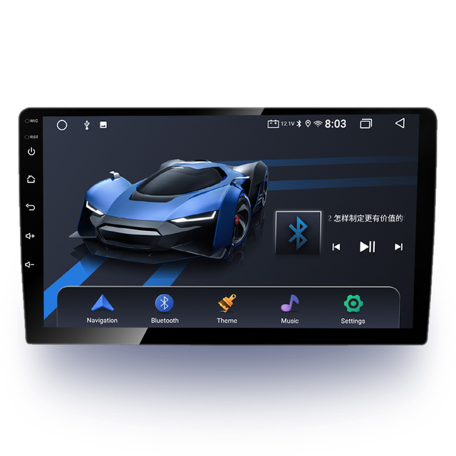 STC 9/10 Inch Android 11 Dashboard QLED 2K 2.5D OLED Touch Screen GPS Navigation 2+32GB Multimedia Head Unit with WIFI BT 4G LTE
