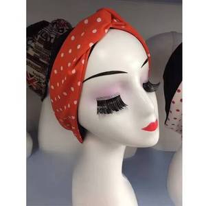 Diadema de terciopelo con diseño cruzado 2025, pañuelo para la cabeza musulmán para mujer, turbante suave - Product Image 2