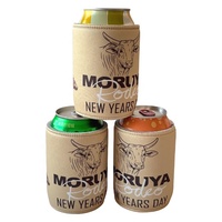 Coozies isothermes imprimés personnalisés en néoprène, porte-canettes, refroidisseurs de canettes, coozies de mariage personnalisés pour canettes