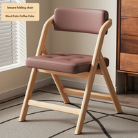 Chaise de salle à manger moderne pliable, imperméable et légère avec dossier stable, idéale pour gagner de la place dans les appartements