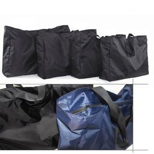 Factory Promotion Reusable Grocery <b>Bags</b> Waterproof Large Storage <b>Bag</b> Folding <b>Nylon</b> <b>Tote</b> Foldable Shopping <b>Bag</b> With Zipper - Product Image 4