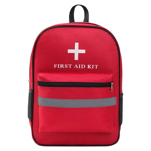 Mochila de <span class=keywords><strong>Primeros</strong></span> <span class=keywords><strong>Auxilios</strong></span> Impermeable Oxford, Fabricada en China, Venta al Por Mayor OEM, Kit de Supervivencia Familiar, Mochila Médica de Emergencia - Product Image 1