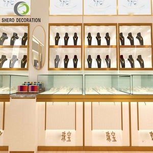 Design Personalizzato per Negozi, Vetrine Uniche in Legno per Gioielli, Espositori in Vetro per Vetrine di Gioielleria - Product Image 3