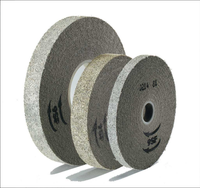 Roue convolue en carbure de silicium 8 pouces 9SF, roue abrasive convolue pour le polissage et l'ébavurage des métaux