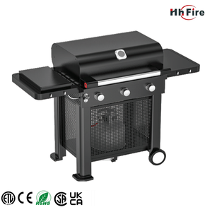 Zone de cuisson spacieuse facile à utiliser, allumage, <span class=keywords><strong>plancha</strong></span> professionnelle autoportante, barbecue à gaz - Product Image 6
