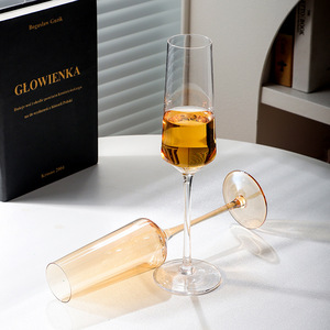 Verres à champagne en cristal 301-400ml sans plomb pour bars, hôtels, flûtes à vin mousseux - Product Image 3