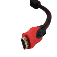 Cable negro de alta calidad de 1,5 M, convertidor HD a 3RCA, para DVD, HDTV STB 1080P